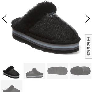 Bearpaw retro Loki black slipper